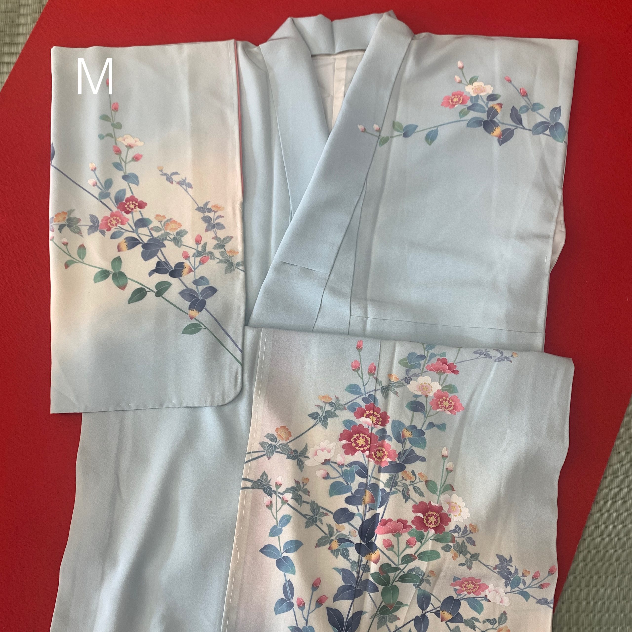 訪問着　青　3